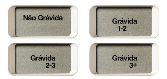 Teste de gravidez com indicador de semanas: diz quantas ...