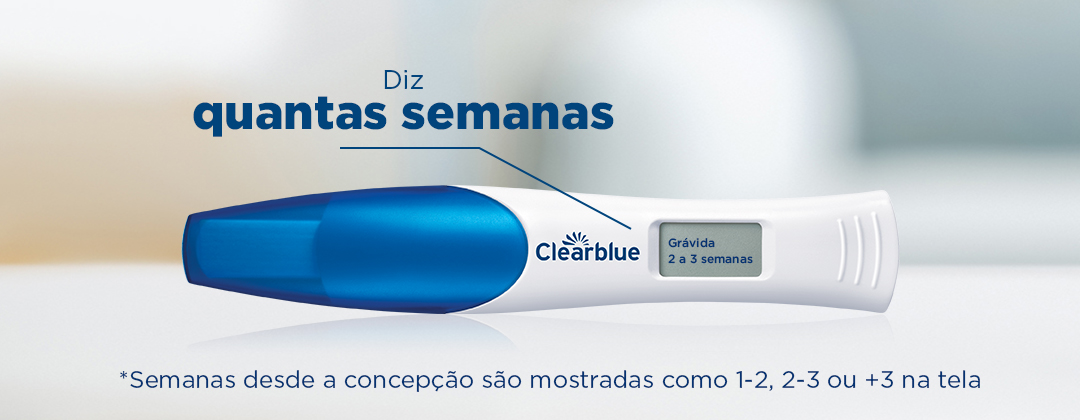 Teste de Gravidez Clearblue 2 Unidades