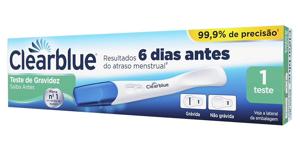 Teste de Gravidez - Detecta o positivo antes do atraso menstrual